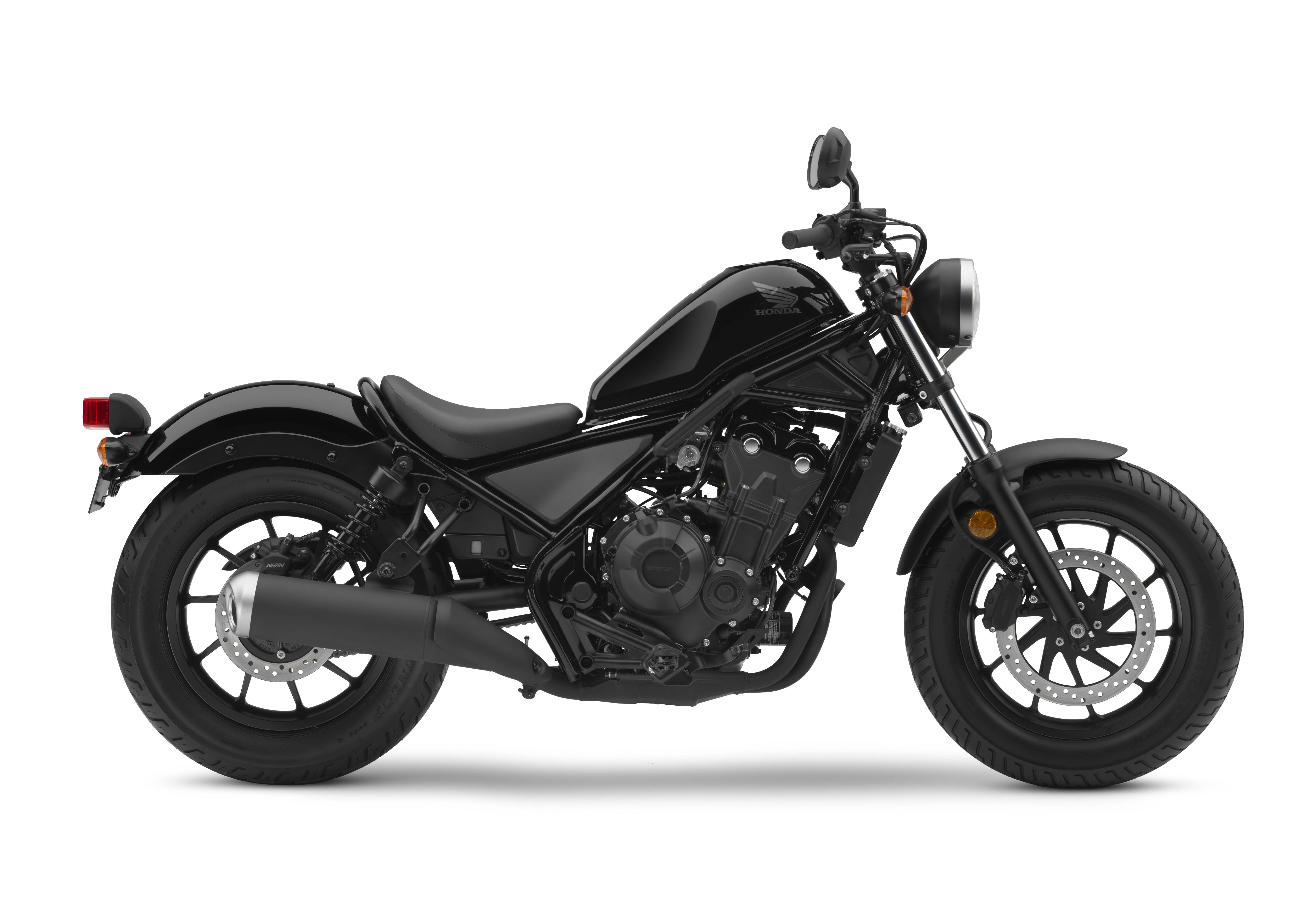2017 Honda Rebel 500 black