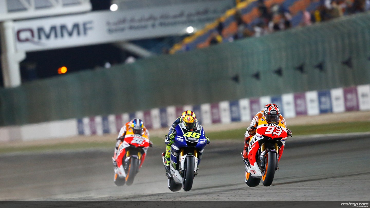 Роси и Маркез го украдоа шоуто на Лоренцо 26pedrosa46rossi93marquezmotogp-race s1d4022 original