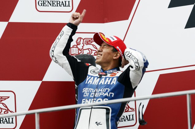 Katsuyuki Nakasuga Valencia MotoGP Yamaha Racing