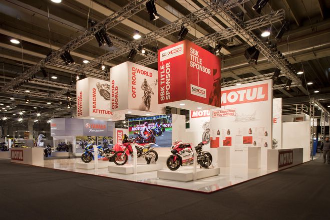 Motor Bike Expo Motul booth 