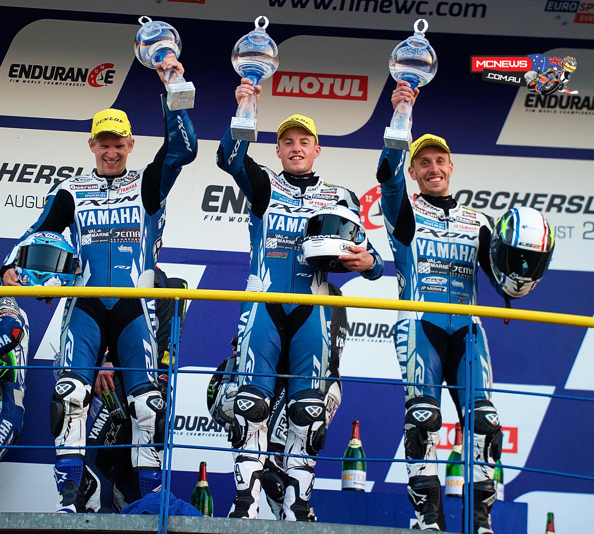 Возачите на GMT94 тимот по победата во Ошерслебен Oschersleben 8hour 2015 GMT94 Winners