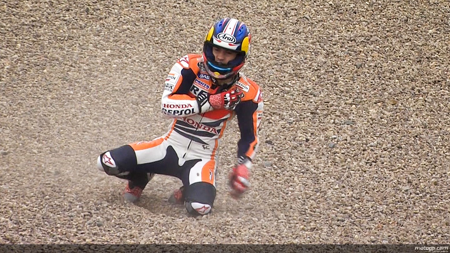pedrosa crash fp3 original