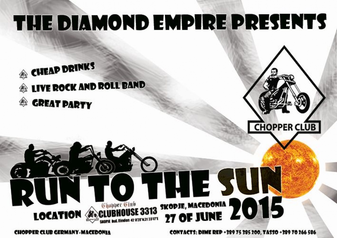 chopper club run to the sun