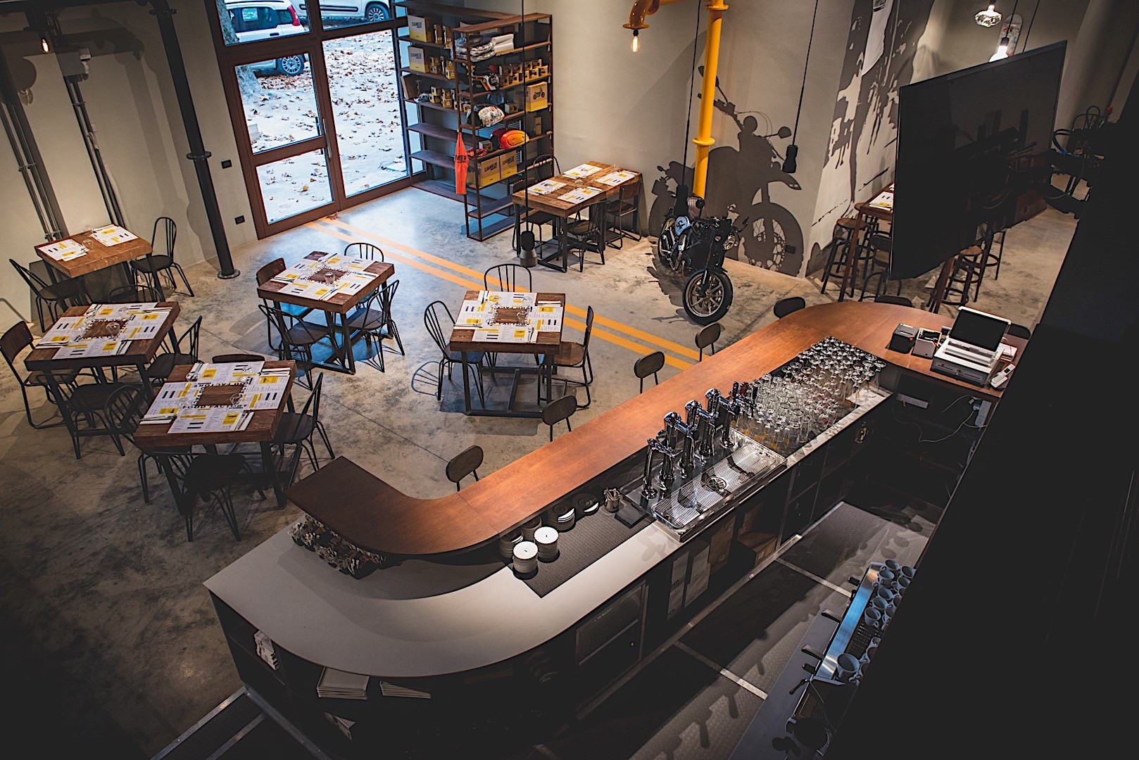 ducati opens up a themed restaurant 1