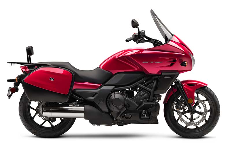 18 Honda CTX700 DCT chromosphere red