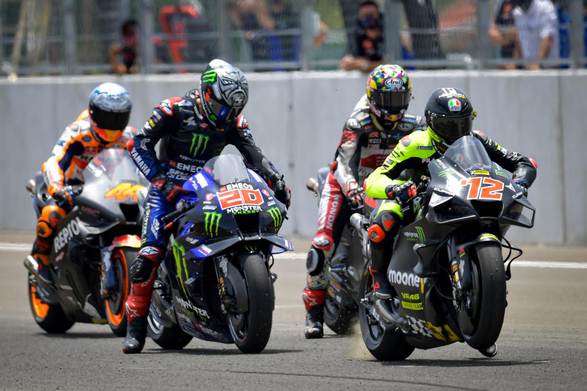 20 fabio quartararo 72 marco bezzecchi