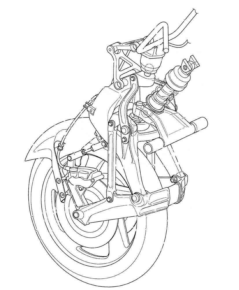 2018 honda gold wing leaks out with new front suspension 1