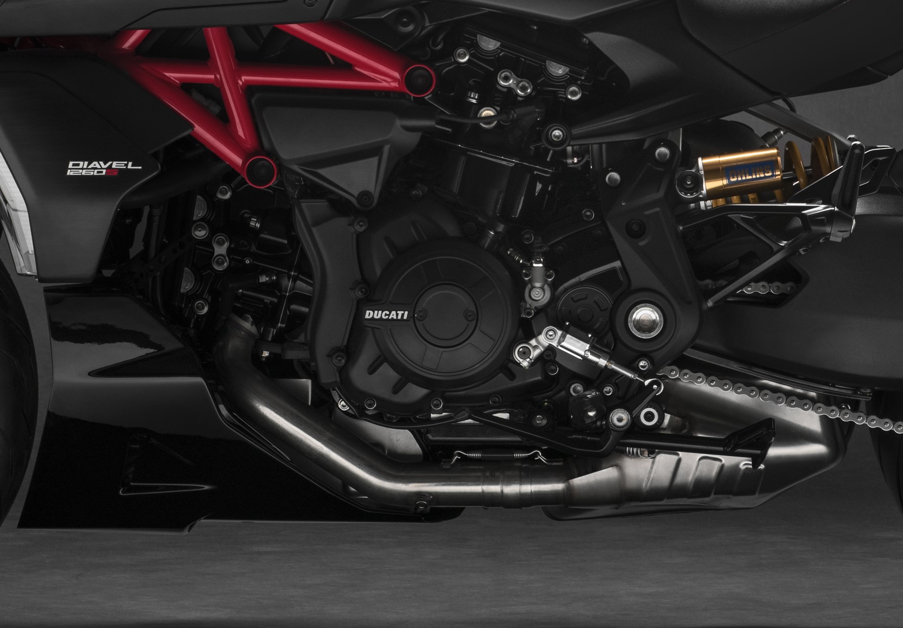 2019 ducati diavel 1260s engine close up txt 2