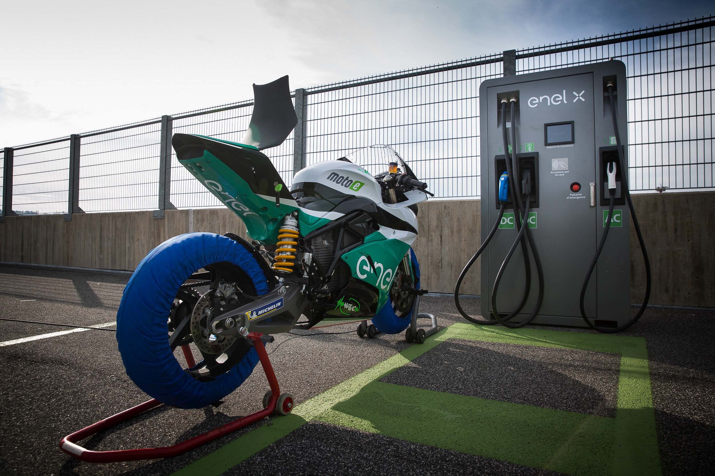 FIM Enel MotoE World Cup Energica Ego race bike 05