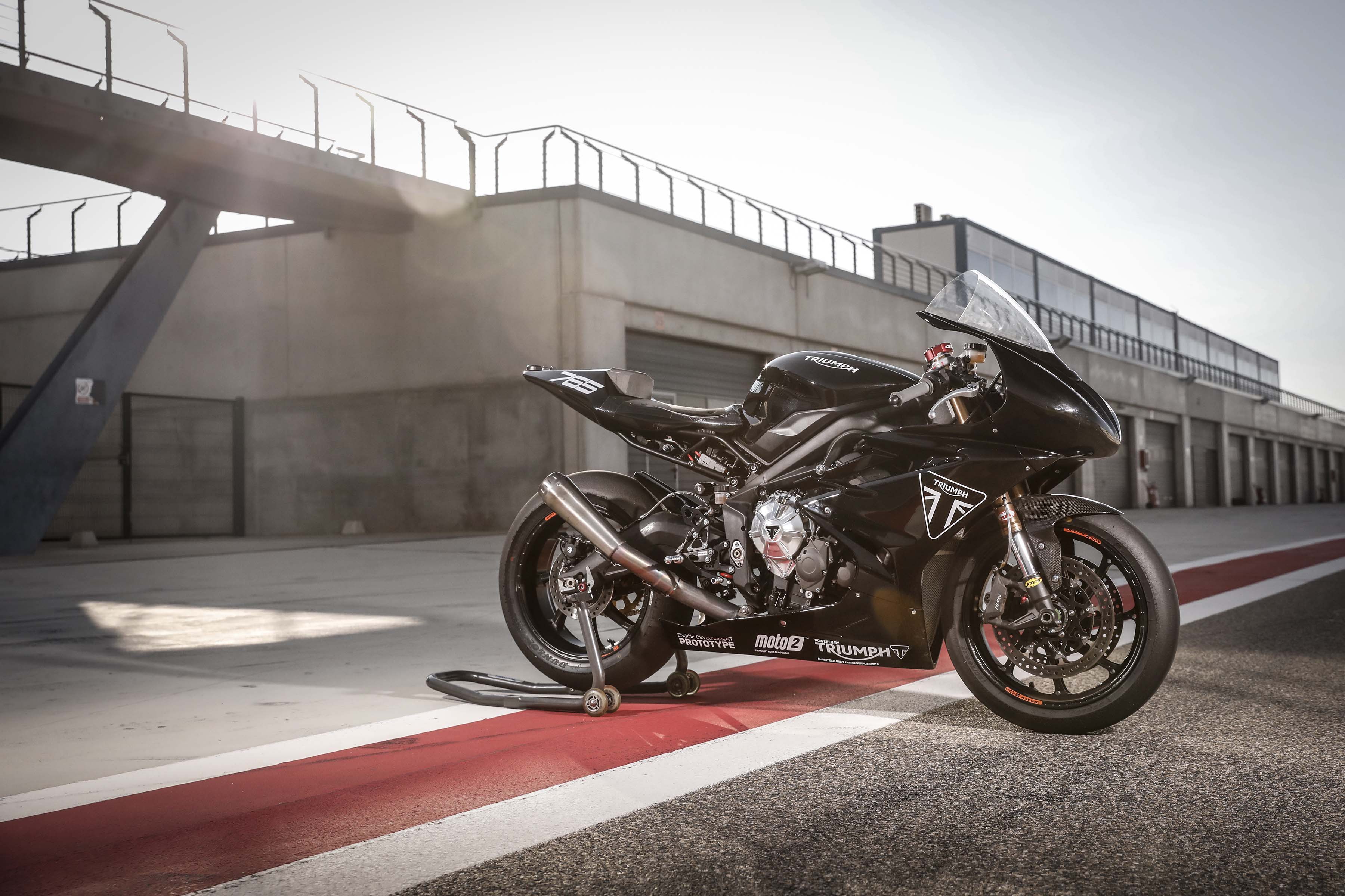 Triumph Daytona 765 Moto2 test bike 10