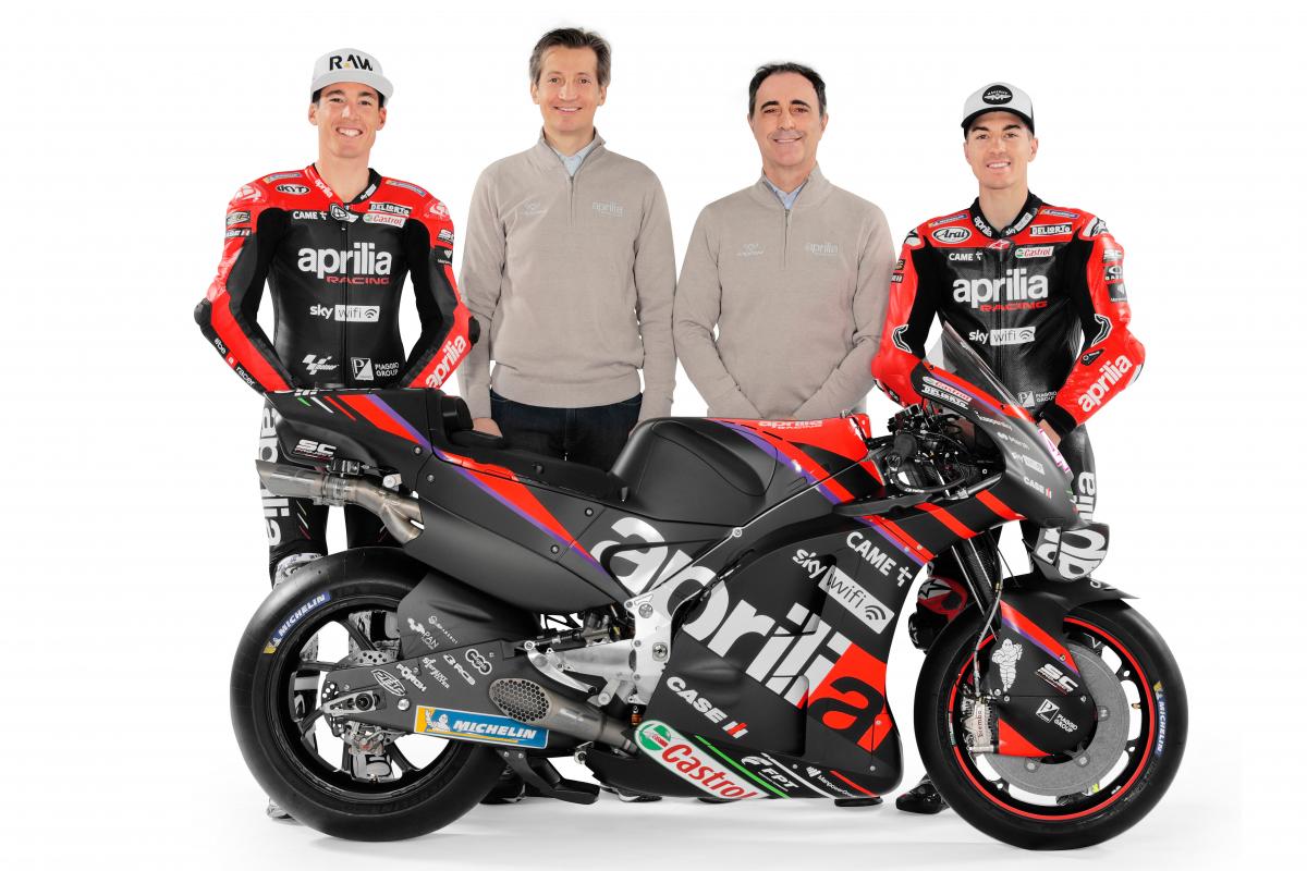 aprilia team 2024