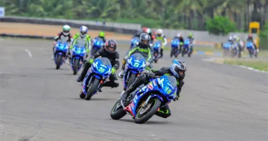 suzuki gixxer cup returns at kari motor speedway