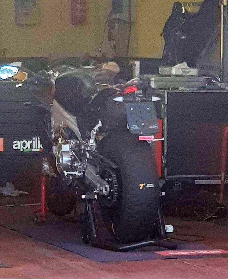 Aprilia RS 660 spy photo 02