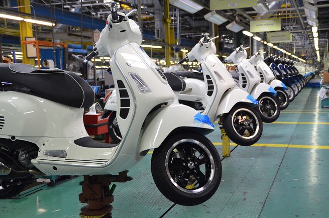 vespa fabrika