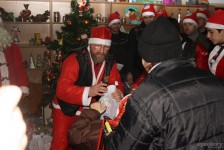 Дедо мраз на мотор