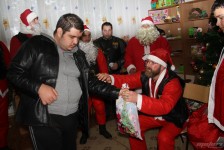 Дедо мраз на мотор