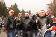 Дедо мраз на мотор