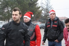 Дедо мраз на мотор
