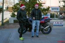 Дедо Мраз на мотор