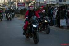 Дедо Мраз на мотор