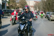 Дедо Мраз на мотор