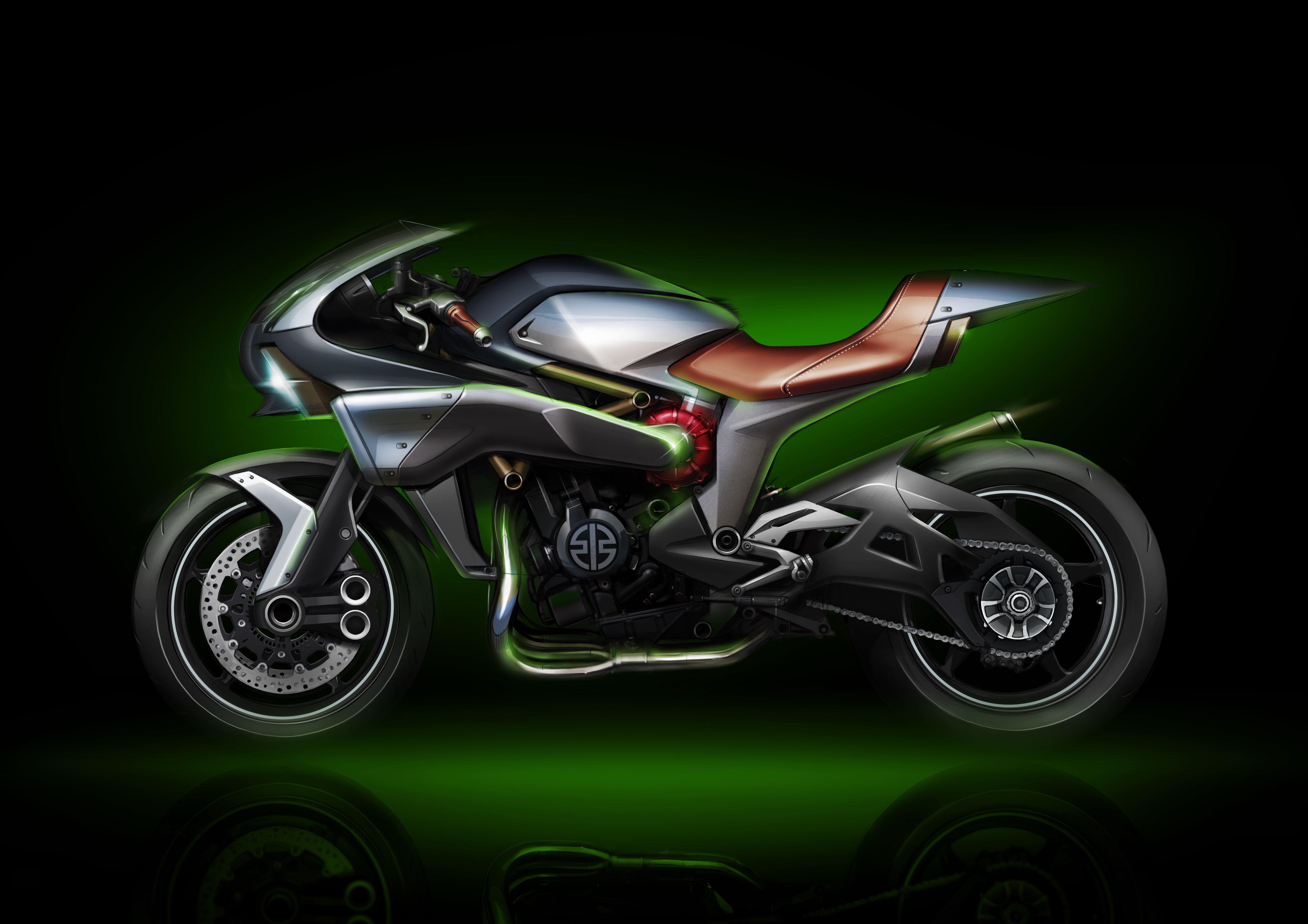 Kawasaki SC-01 „Spirit Charger“. spirit charger concept image