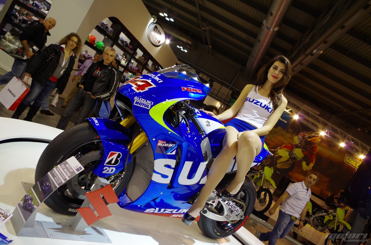 Сузуки го презентираше својот MotoGP мотор и на саемот „EICMA“ во Милано suzuki-eicma2013-5