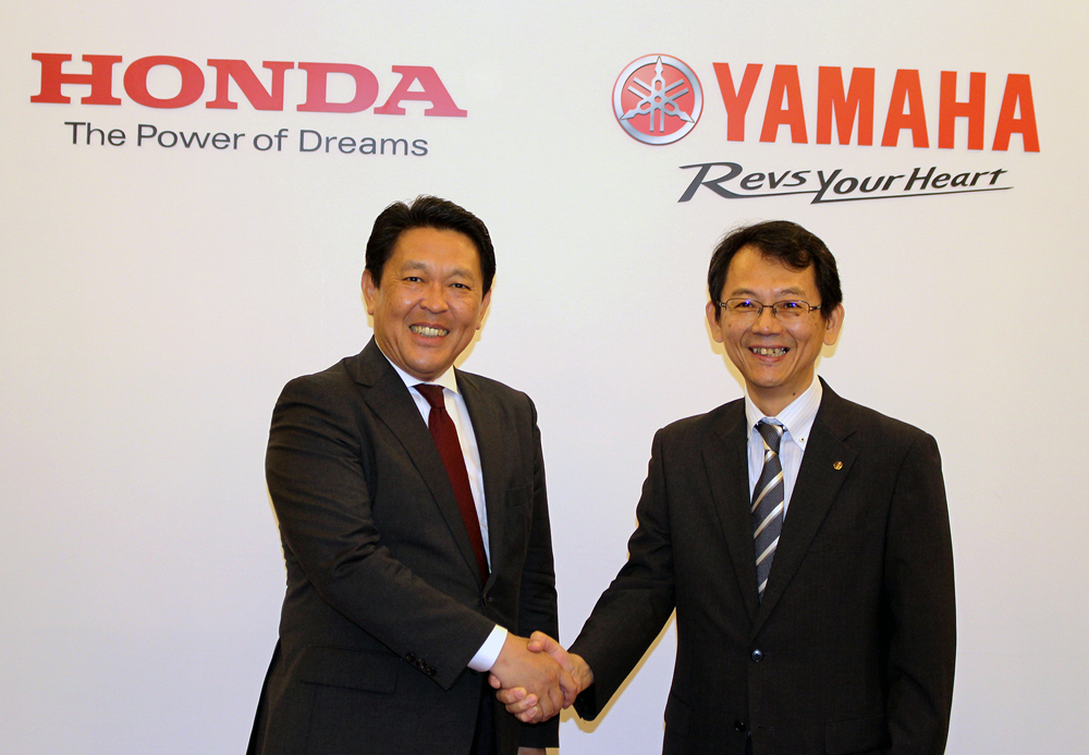 yamaha honda collaboration